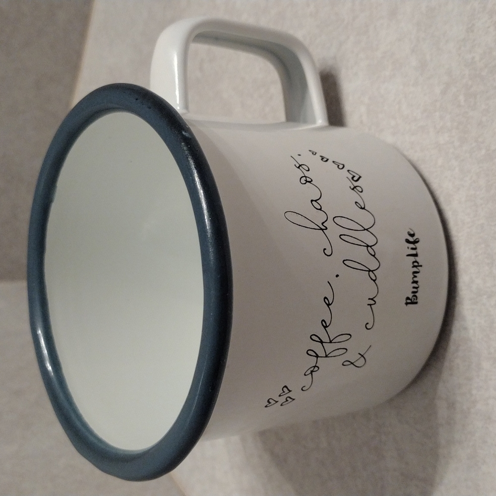 Bumplife coffee mug.